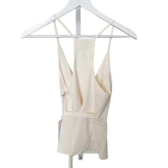 Amanda Uprichard Ivory Clarita Top